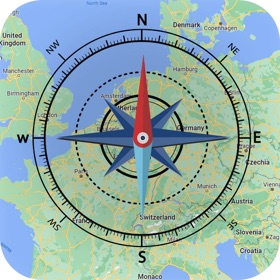 螢幕擷取畫面 (5) MapCompass : Compass with Maps