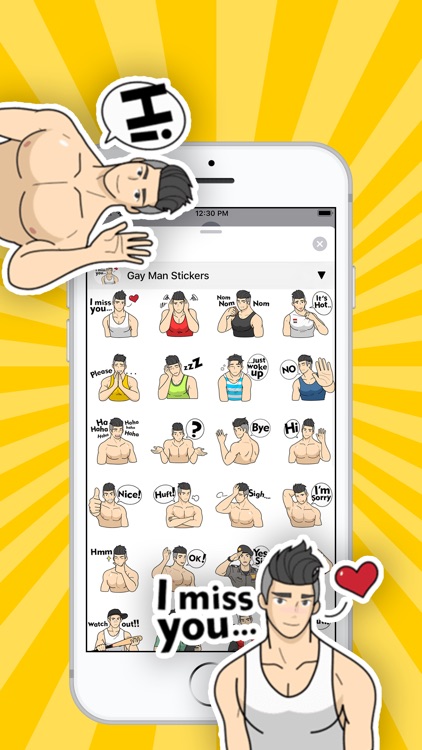 Pride Stickers • Gay Emoji