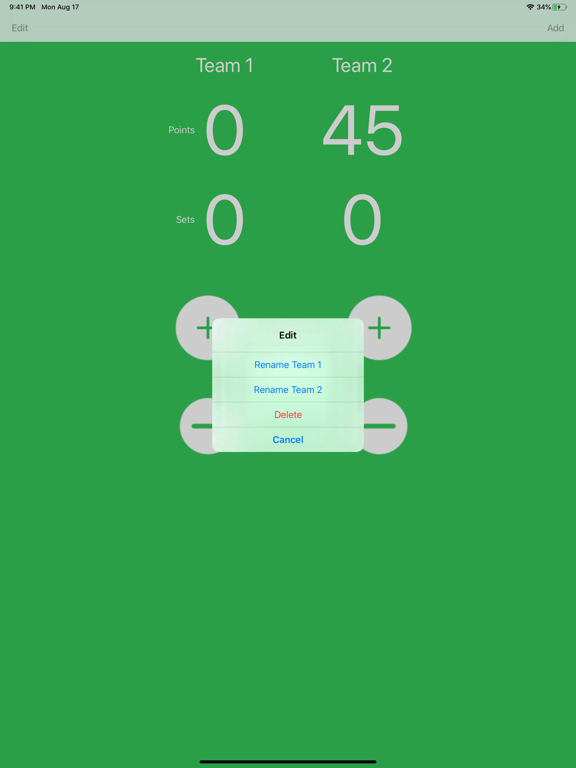 Screenshot #6 pour Keep Tennis Score Gamekeeper