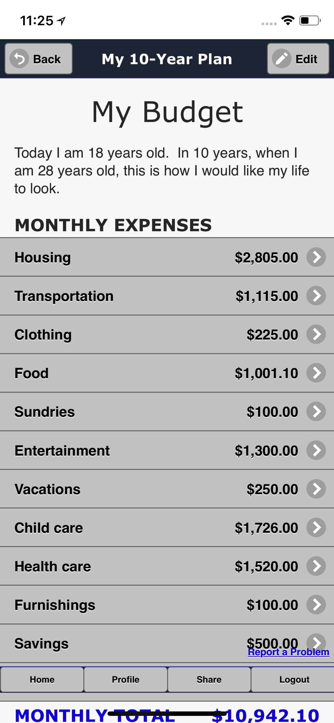 My 10-Year Plan