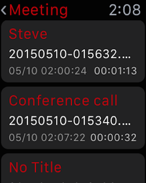 Awesome Voice Recorder PRO AVR Screenshot