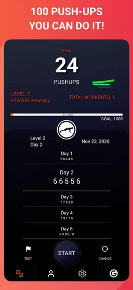 Game screenshot 100 Pushups BeStronger Workout mod apk