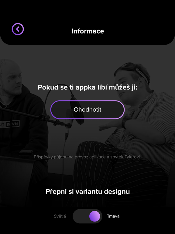 Tyler Durden iPad screenshot 2 - Lifestyle app