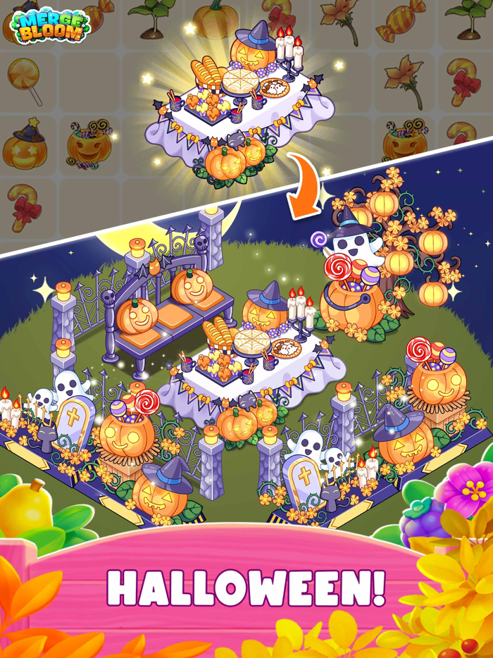 Merge Bloom - Garden games