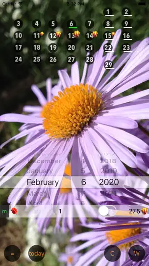 Скриншот Только для женщин - Calendar W на iPhone 6