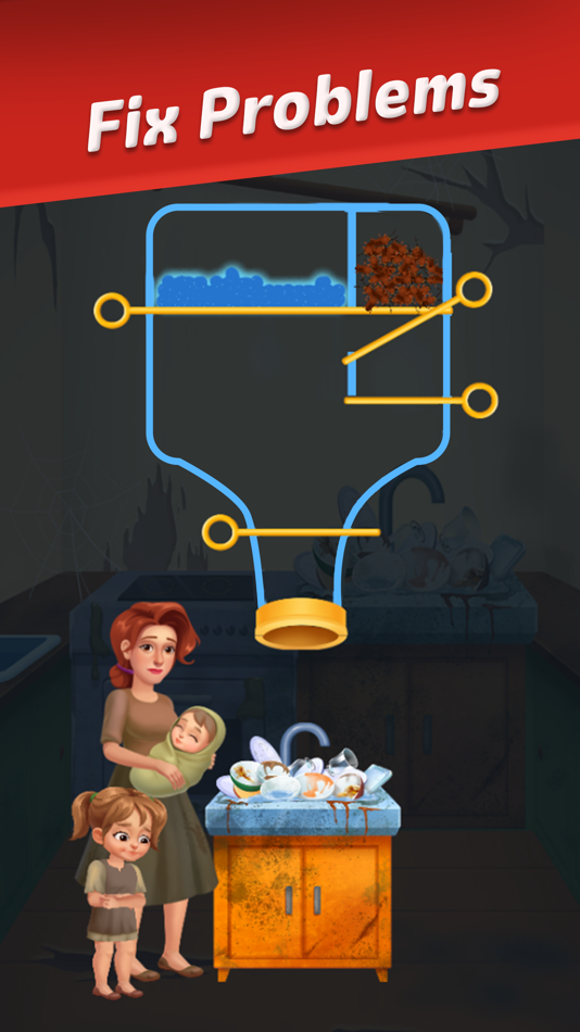 #5. Pull Pin - Home Escape (iOS) 由: PIXON PTE. LTD.