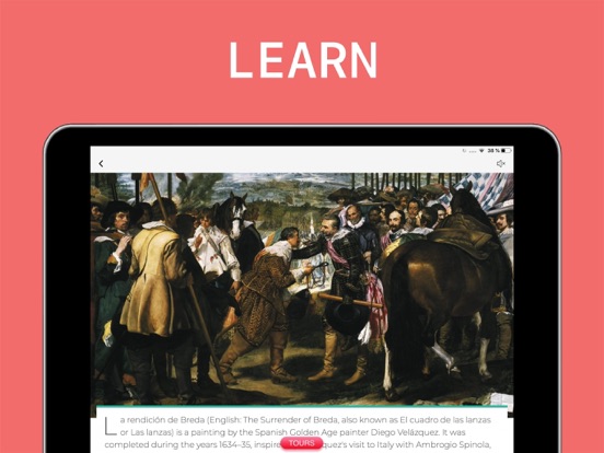 Prado Museum Visitor Guide iPad screenshot 5 - Education app