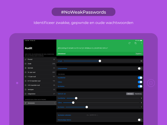 Enpass Password Manager iPad app afbeelding 6