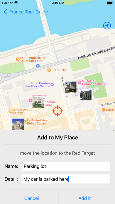 Tour Guide France Screenshot