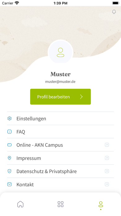 AKN Mobile Screenshot