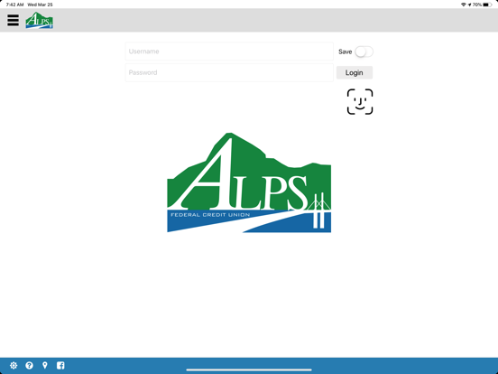 Screenshot #4 pour ALPS Federal CU Mobile