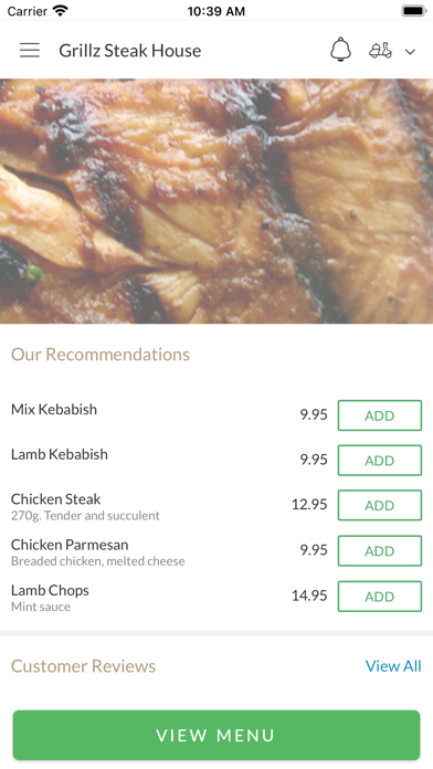 Grillz Steak House Screenshot