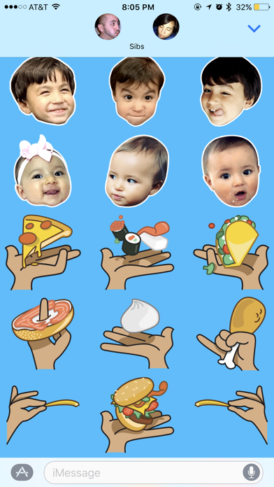 Screenshot #2 pour foodbabyny Stickers