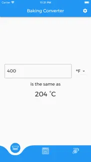 baking and cooking converter iphone screenshot 1