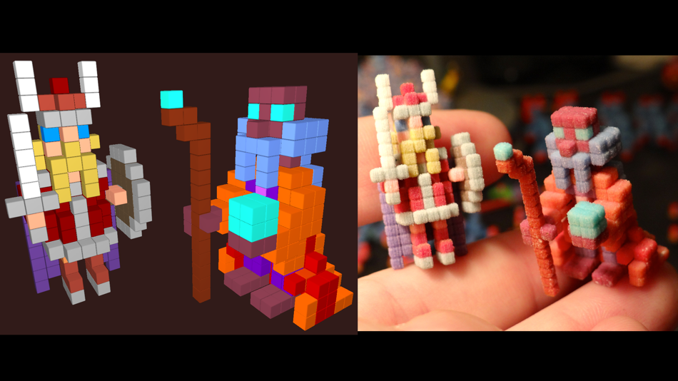#3. Voxel (iOS) 由: Flat Black Films