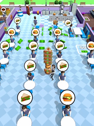 Shopping Mall Restaurant Gameのおすすめ画像3