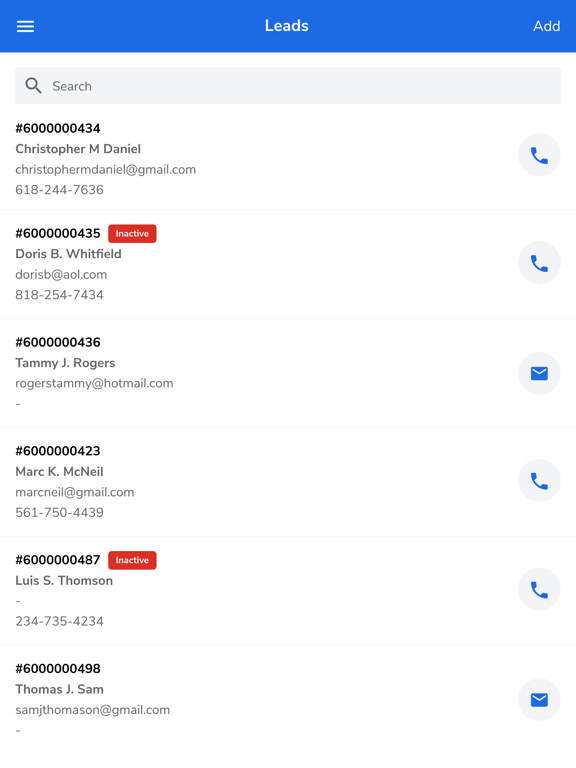 LendingPad iPad screenshot