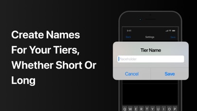 Tier List Maker: Set List Make Screenshot