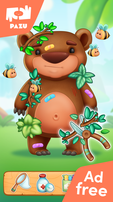 Jungle Vet Care Games For Kids Screenshot