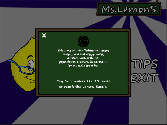Ms Lemons Teacher iPad screenshot 2 - Games app