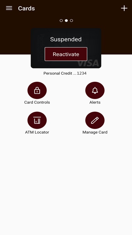 myPCFCU Card Controls screenshot-5