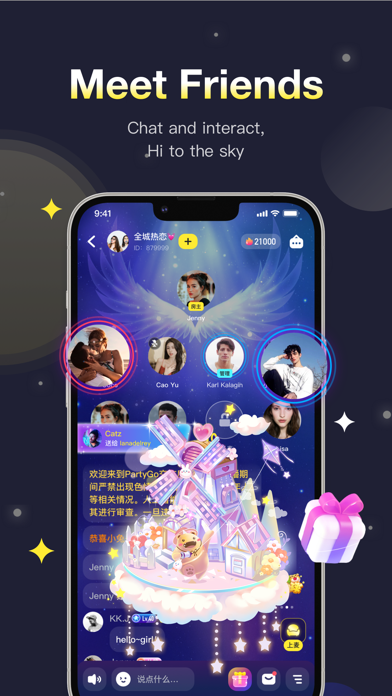 PartyGo-Chat & Meet New People Screenshot