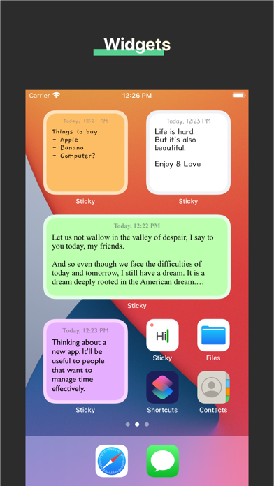 Hi Sticky: Notes SE + Widgetのおすすめ画像2