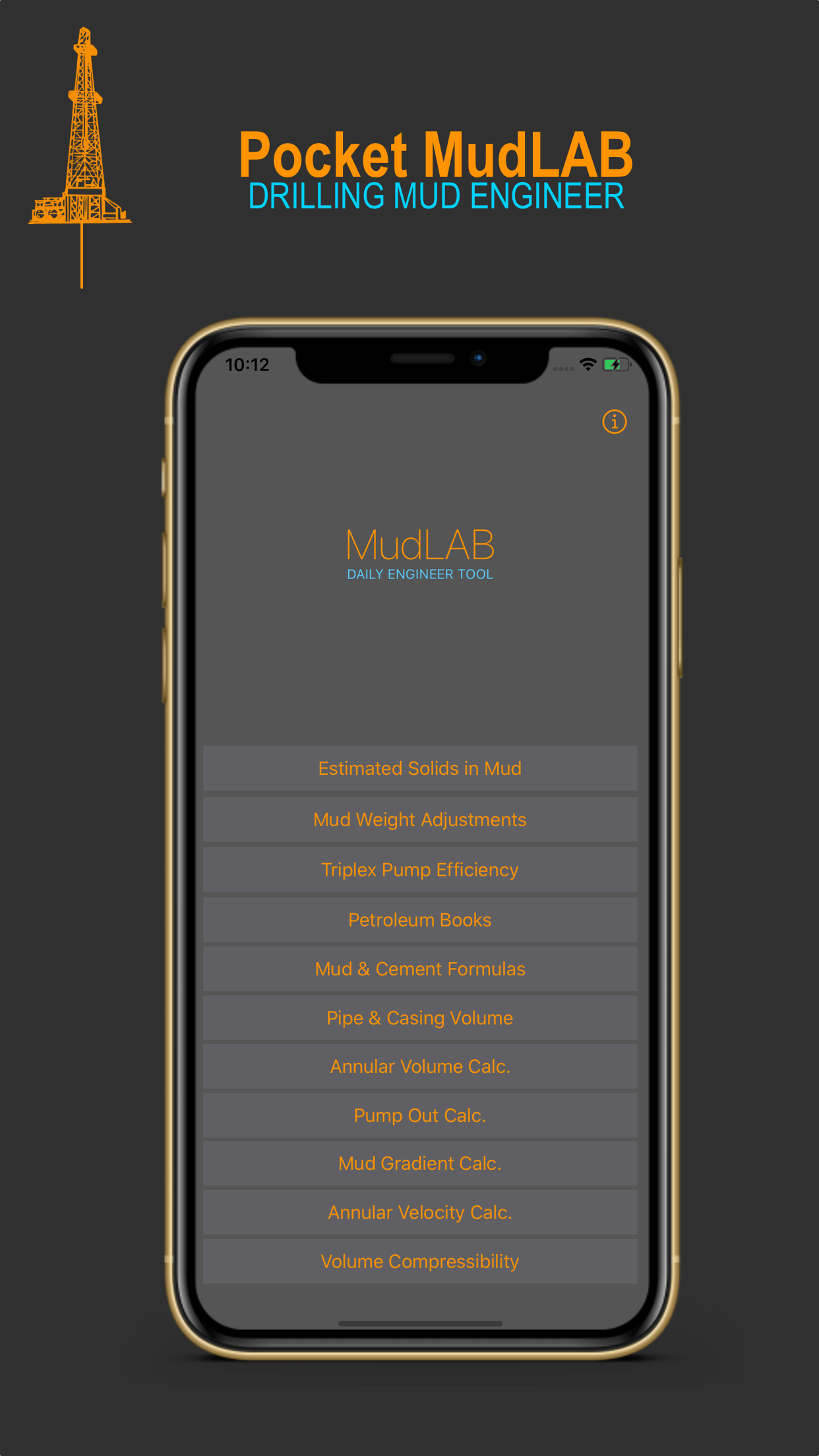 MudLAB - Mud Engineer Tool