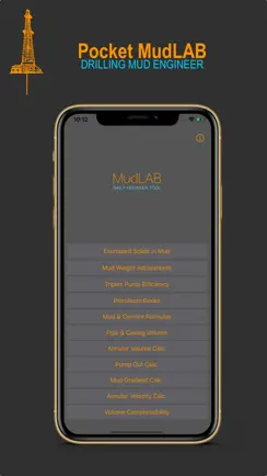 MudLAB - Mud Engineer Tool iPhone image 1
