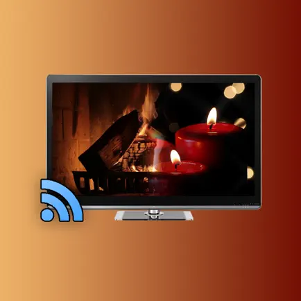 Fireplace and Candles on TV Читы