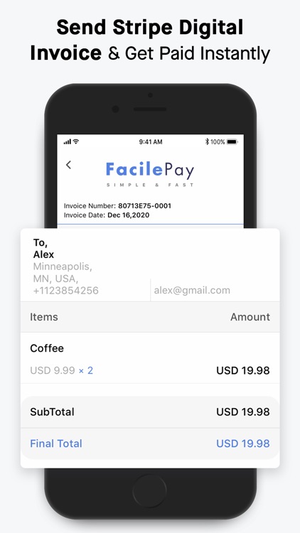 FacilePay for Stripe Payments screenshot-4