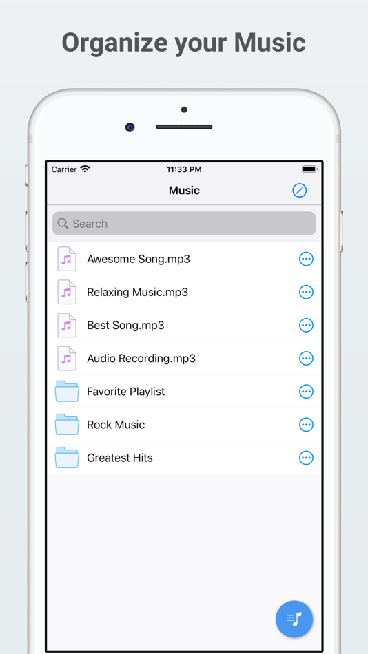 #4. MyMusic - Audio Player (iOS) By: Liana Kelerman