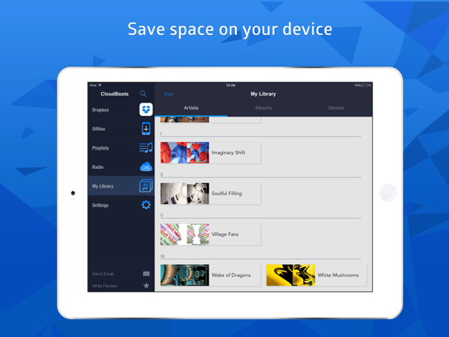 CloudBeats Offline Music Screenshot