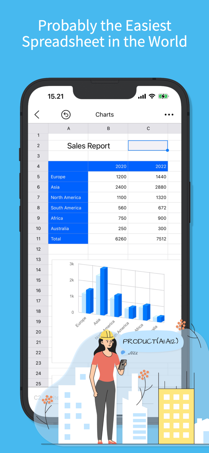 The Spreadsheet App.
