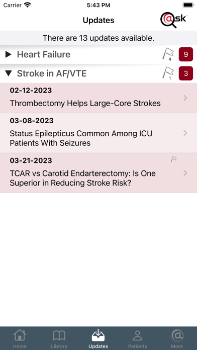 Stroke Prevention in AFib Screenshot