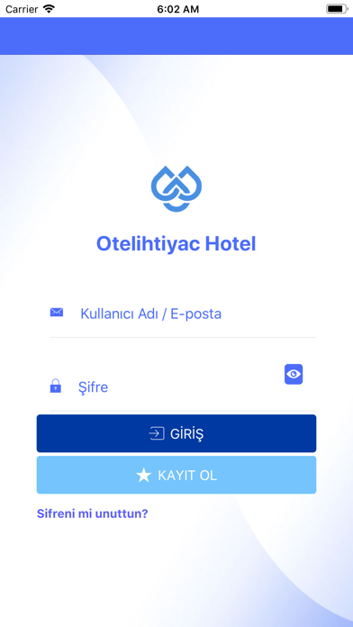 otelihtiyac otel Screenshot