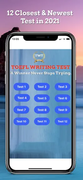 Game screenshot EZ Test - TOEFL® Writing apk