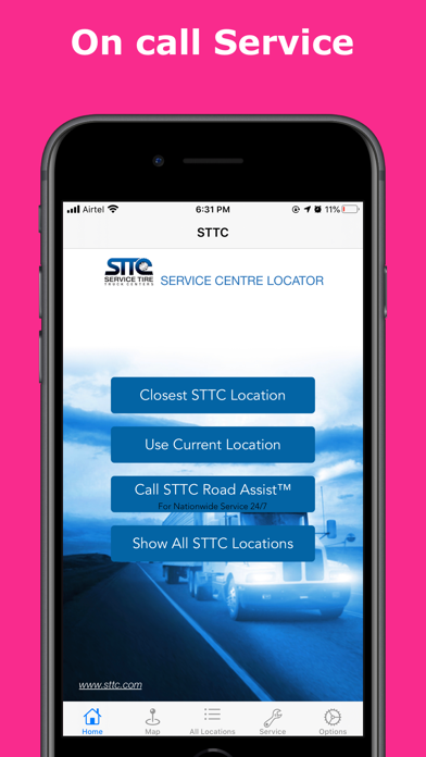 STTC – Road Assist Screenshot