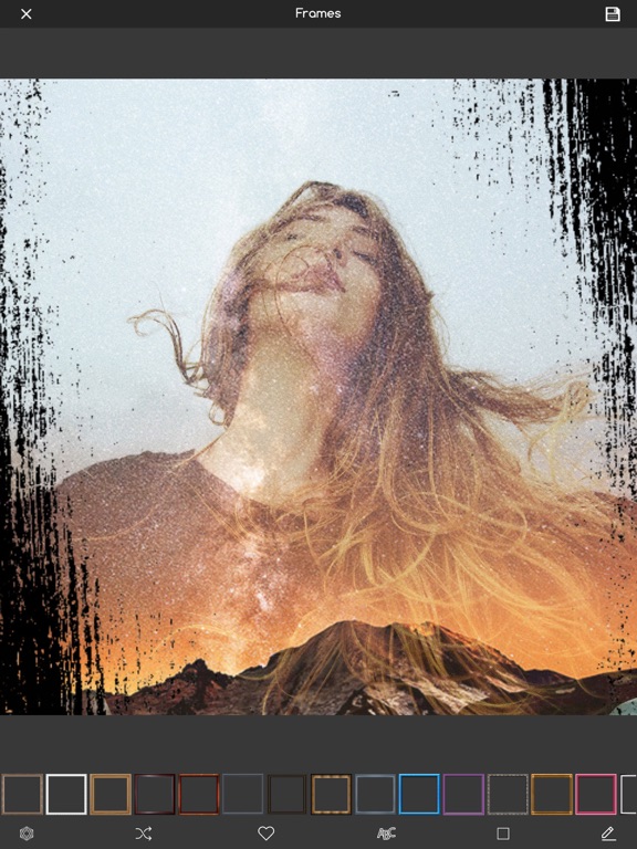 Overlay Photo Blender & Mixer iPad screenshot 4 - Photo & Video app