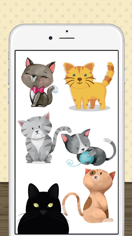 Loving Little Kitten Stickers