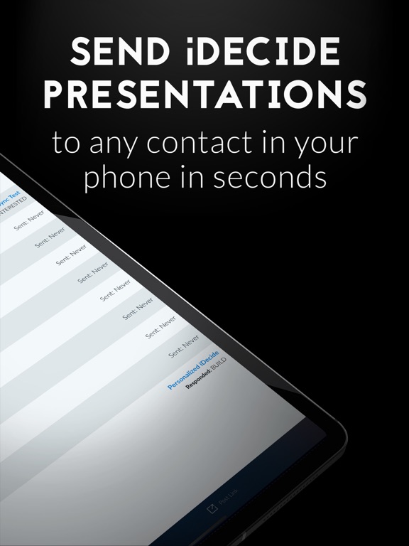 iDecideInteractive iPad screenshot 2 - Business app
