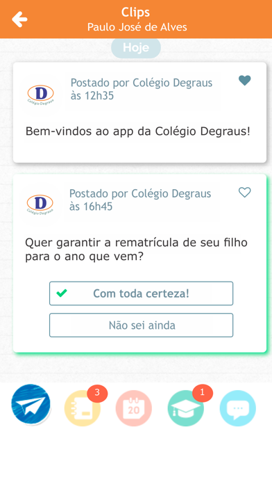 Colégio Degraus Objetivo Screenshot