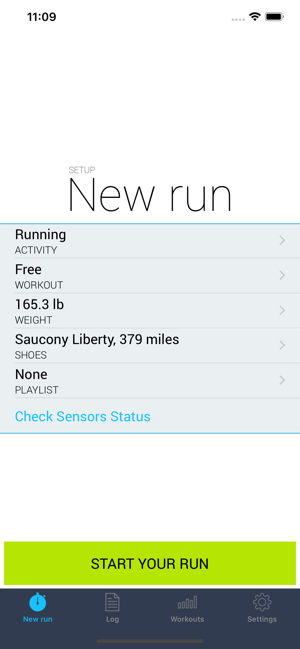 ‎iSmoothRun Screenshot