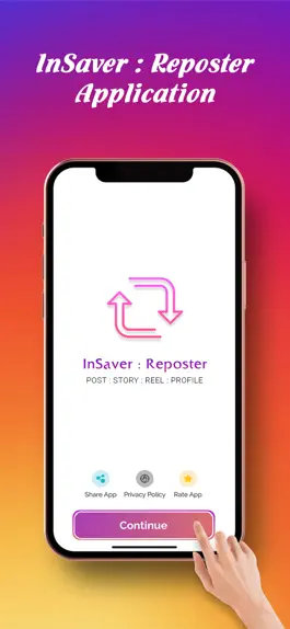 Game screenshot InSaver : Repost for Instagram mod apk