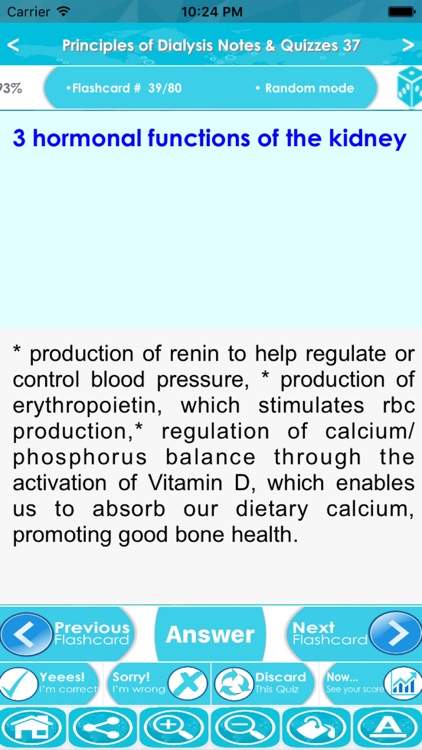 Principles Of Dialysis Exam screenshot-3