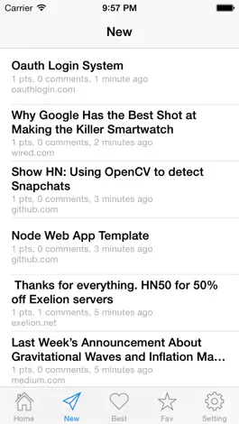 Game screenshot HN: Hacker News Reader apk