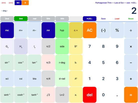 SciPro Math iPad app afbeelding 1