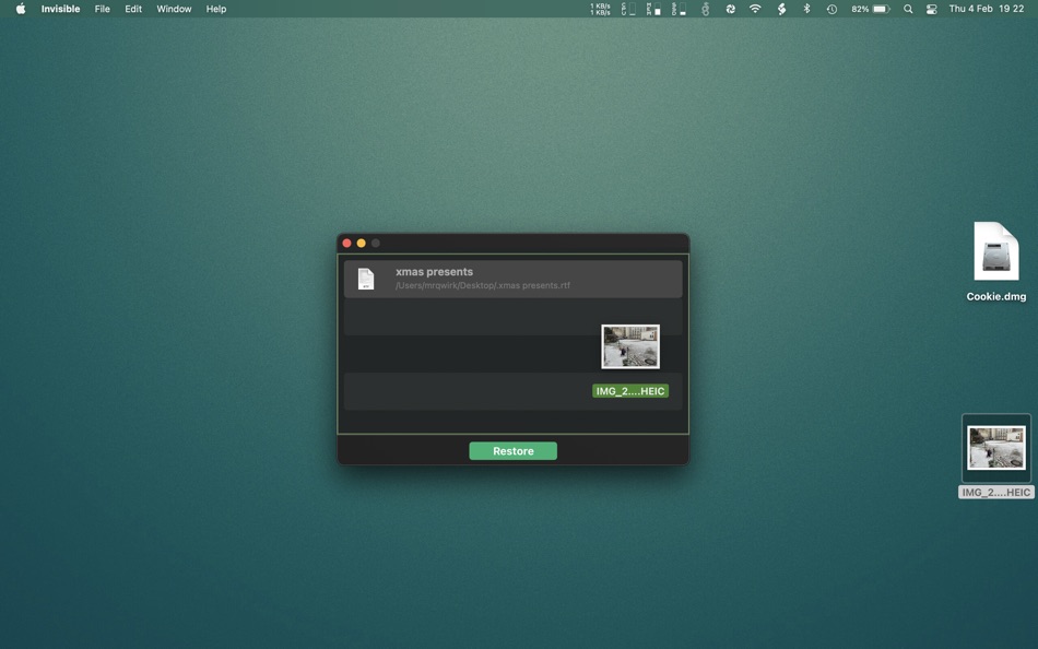 #2. Invisible (macOS) 来自: SweetP Productions, Inc.