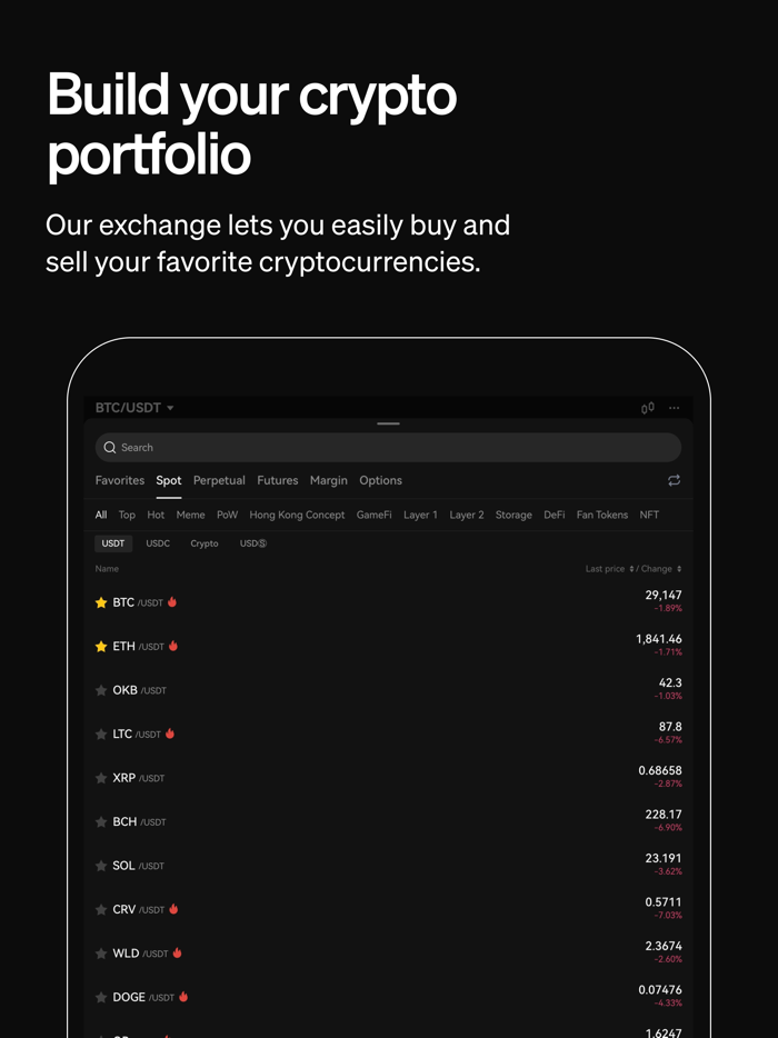 OKX Buy Bitcoin BTC and Crypto