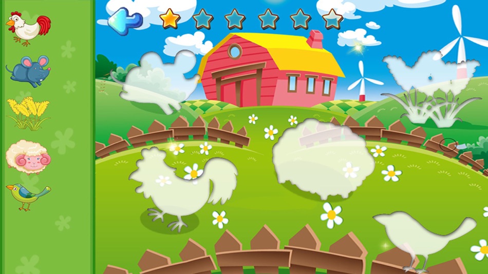 #2. Colorful Farm Puzzles (iOS) 由: 勇 张